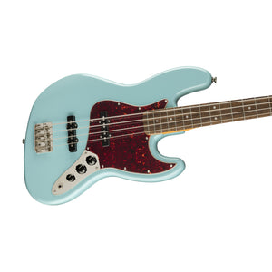 Squier Classic Vibe 60s Jazz Bass Guitar, Laurel FB, Daphne Blue