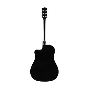 Fender CD-60SCE Dreadnought Acoustic Guitar, Walnut FB, Black (B-Stock)