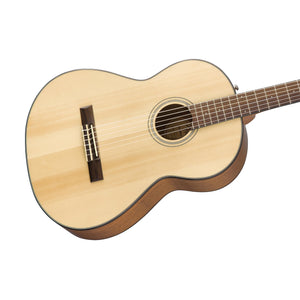 Fender CN-60S Nylon String Classical Guitar, Laurel FB, Natural (B-Stock)