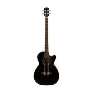 Fender CB-60SCE Acoustic Bass Guitar, Black