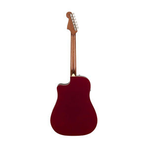 Fender California Redondo Player Slope-Shouldered Acoustic Guitar, Candy Apple Red