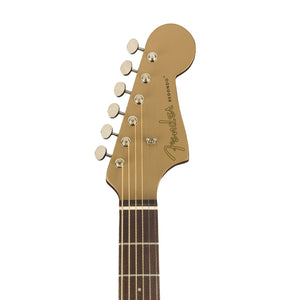 Fender California Redondo Player Slope-Shouldered Acoustic Guitar, Walnut FB, Bronze Satin