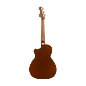 Fender California Newporter Player Medium-Sized Acoustic Guitar, Rustic Copper