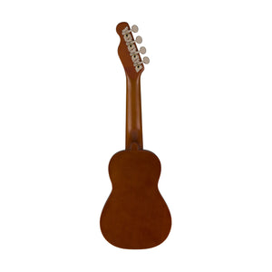 Fender Venice Soprano Ukulele, Walnut FB, Natural