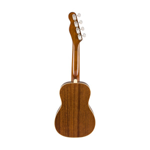 Fender Zuma Classic Concert Ukulele, Walnut FB, Burgundy Mist