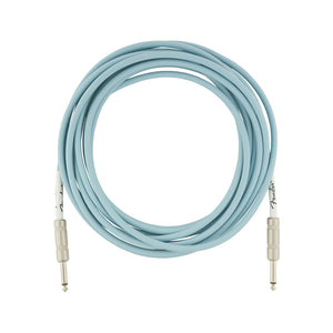 Fender Original Series Instrument Cable, 18.6ft, Daphne Blue