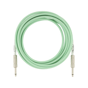 Fender Original Series Instrument Cable, 18.6ft, Surf Green