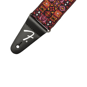 Fender Festival 2inch Woven Guitar Strap, Red