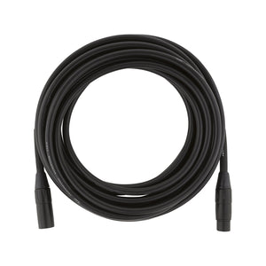 Fender Professional Series Microphone Cable, 25ft, Black