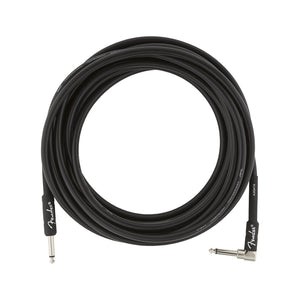 Fender Professional Series Angled Instrument Cable, 18.6ft, Black