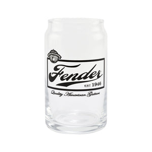 Fender Beer Can Glasses, 16oz, Set of 4