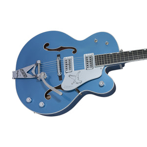 Gretsch G6136T-59-LPB Ltd Ed Falcon Electric Guitar w/Bigsby, Ebony FB, Lake Placid Blue