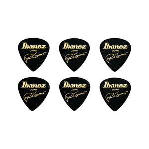 Ibanez B1000PG-BK Paul Gilbert Guitar Pick Set, Black, 6pcs