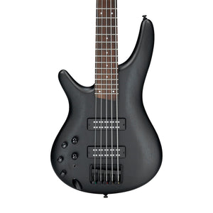 Ibanez SR305EBL-WK Left-Handed Bass Guitar, Weathered Black