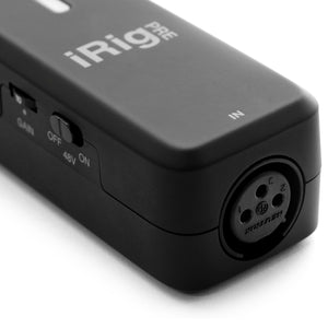 IK Multimedia iRig Pre HD - Digital Microphone Interface For iOS & Mac/PC with Headphone Output