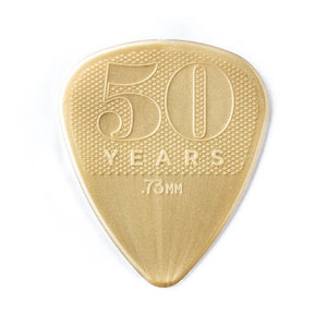 Jim Dunlop 442P .73mm Nylon 50th Anniversary Pick, 12-Pack