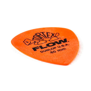 Jim Dunlop 558P.60 Tortex Flow Standard Guitar Picks, Pack of 12