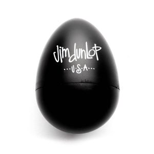 Jim Dunlop 9103T-BK Egg Shaker, Black, Pack of 2