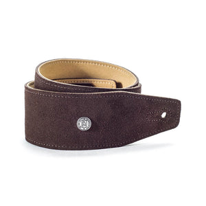 Jim Dunlop BMF-S02 Suede Guitar Strap, Mahogany