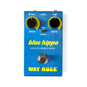 Way Huge WM61 Smalls Blue Hippo Analog Chorus Guitar Effects Pedal