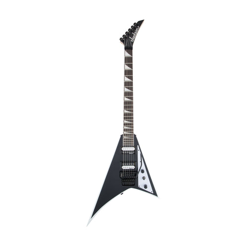 Jackson JS Series Rhoads JS32 Electric Guitar, Amaranth FB, Black w/White Stripes