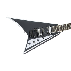 Jackson JS Series Rhoads JS32 Electric Guitar, Amaranth FB, Black w/White Stripes