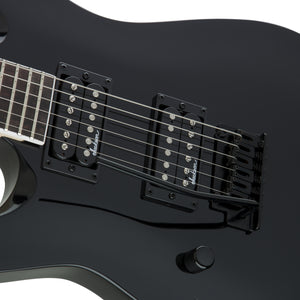 Jackson JS Series Dinky Archtop JS22 DKA Left-Handed Electric Guitar, Amaranth FB, Gloss Black