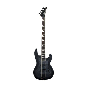 Jackson JS Series Concert Bass JS3Q Guitar, Amaranth FB, Transparent Black Burst