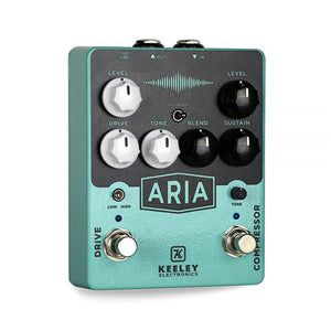 Keeley Aria Compressor Overdrive Guitar Effects Pedal