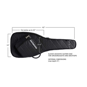 MONO Acoustic Guitar Sleeve Case, Black