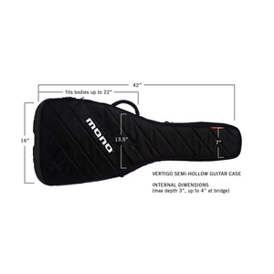 MONO Vertigo Semi-Hollow Guitar Case, Black