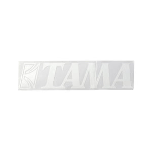 TAMA TLS120WH Logo Sticker (White, 60x280mm)