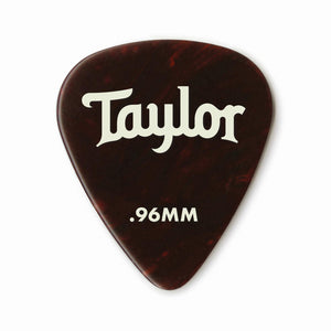 Taylor Celluloid 351 Picks, Tortoise, 0.96mm, 12-Pack