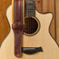 Taylor 900 Series Ascension Leather Guitar Strap, Cordovan/Butterscotch/Black, 2.5inch