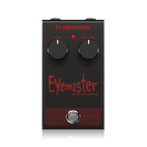 TC Electronic Eyemaster Metal Distortion Guitar Effects Pedal