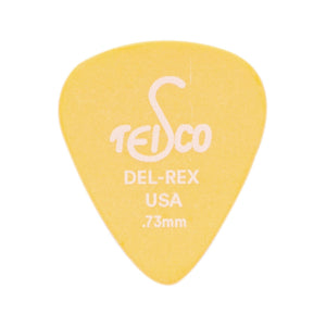 Teisco Del Rex Standard Guitar Pick, .73mm, 6-Pick Pack