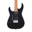 Charvel Pro-Mod DK24 HH 2PT CM Left-Handed Electric Guitar, Caramelized FB, Gloss Black