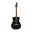 Fender Joe Strummer Campfire Acoustic Guitar, Walnut FB, Matte Black