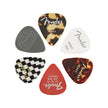 Fender 351 Material Medley Guitar Pick, 6-Pack, Heavy