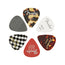 Fender 351 Material Medley Guitar Pick, 6-Pack, Heavy