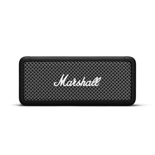 Marshall Emberton Portable Bluetooth Speaker, Black & Brass